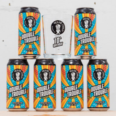 Double Trouble 6 pack + FREE 10TH BIRTHDAY GLASS